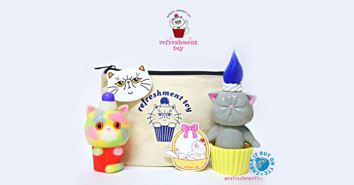 Exotic Cat Cupcake Unbox Industries & Friends Blind Box Wave 2 