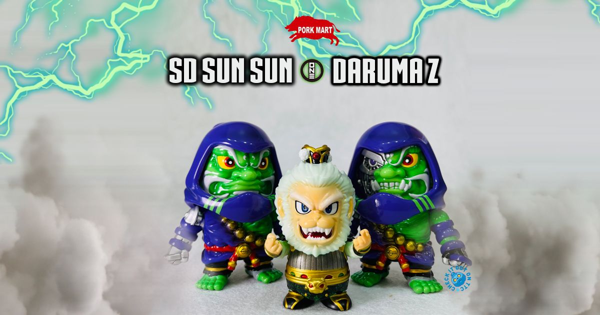 KAIJU ONE's SD Sun Sun and Daruma Z Deva - The Toy Chronicle