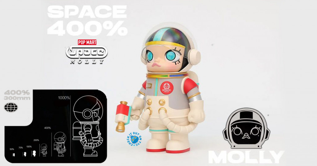 MEGA 400% SPACE MOLLY by Kenny Wong x POP MART - The Toy Chronicle