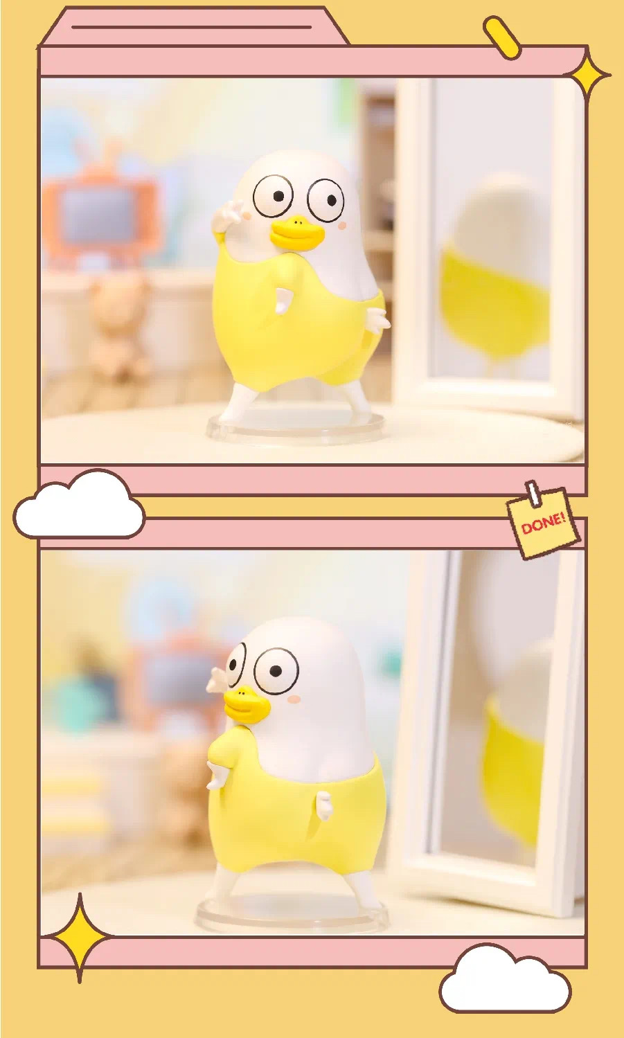 POP MART x Duckyo Friends Emoji Package Series Blind Box Series 