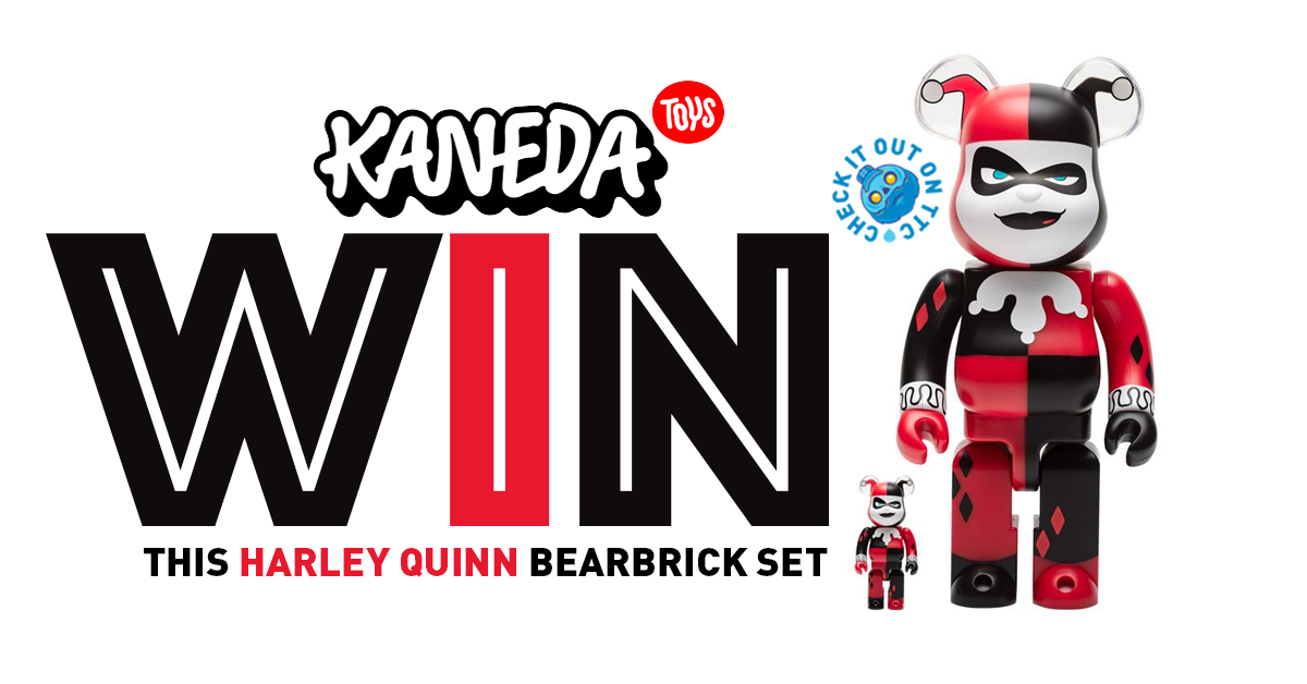 WIN! The Harley Quinn Bearbrick Set with TTC u0026 Kaneda Toys! - The Toy  Chronicle