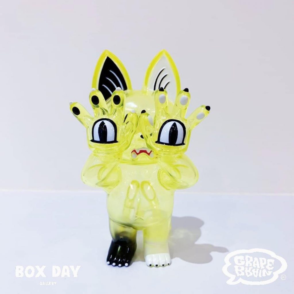 BOX DAY GALLERY GRAPE BRAIN POPUP - The Toy Chronicle