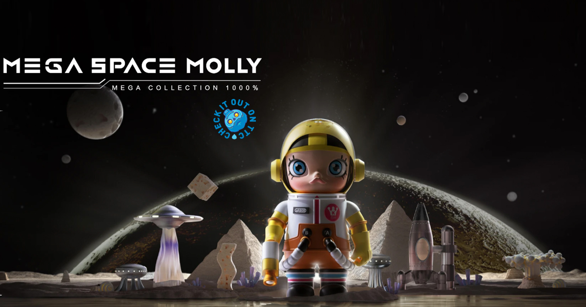 Mega Space Molly SpongeBob POP MART Exclusive Collection by Kenny 