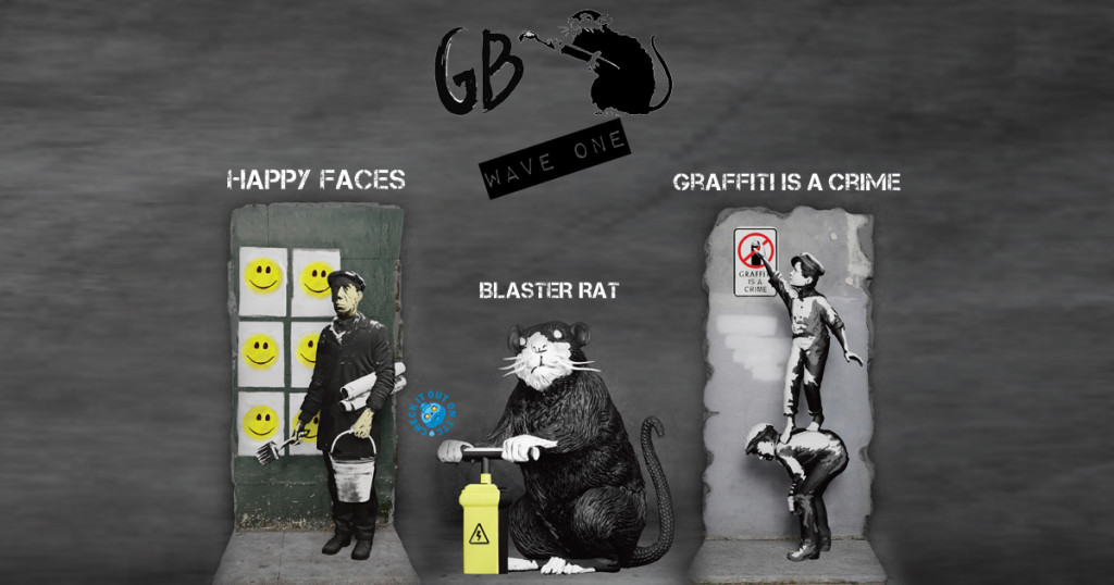 Get Brandalism Presents First Wave Feat GRAFFITI IS A CRIME x