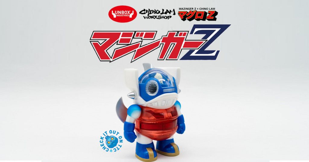 Chino Lam x GO NAGAI x Unbox Industries MAZINGER Z MAGURO Classic Maguro  Senpai Edition - The Toy Chronicle