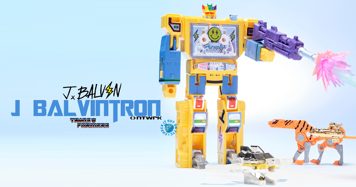 Blog #2094: Toy Review: Transformers: Collaborative J. Balvin