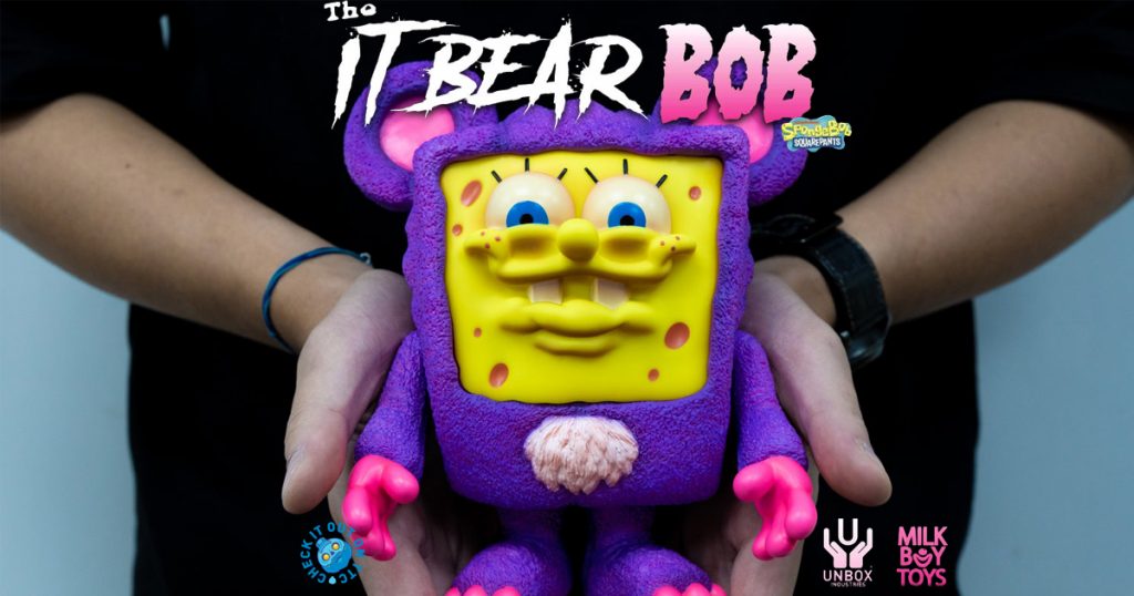 新品未開封 THE IT BEAR BOB BY MILKBOY TOYS SpongeBob UNBOX 