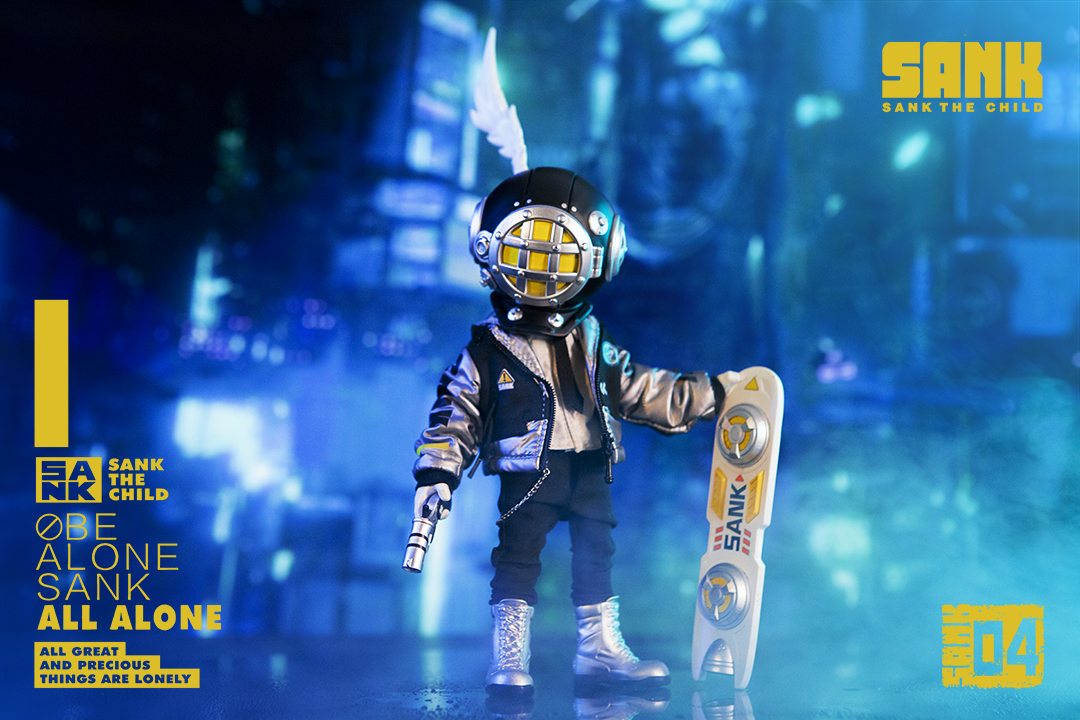 Retro Boy & Future Boy Action Figure Release Details by Sank Toys