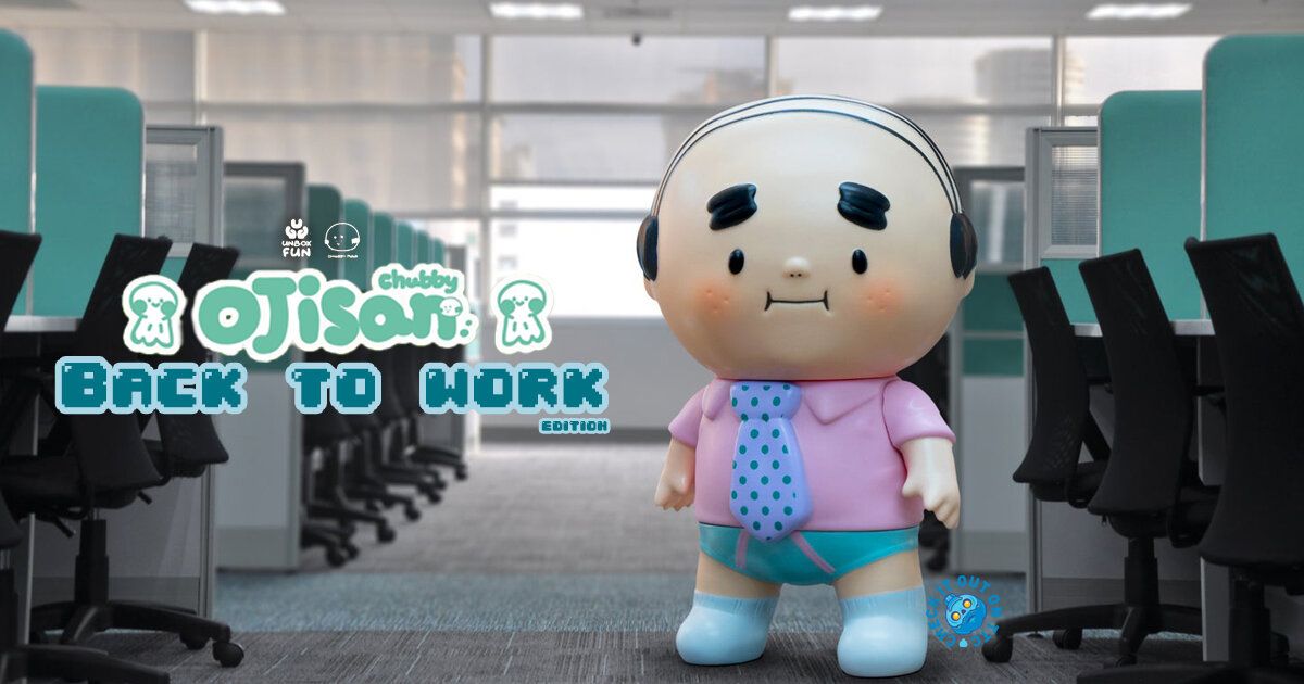 CHUBBY OJISAN 'BACK TO WORK' Edition by AMBER x Unbox Industries