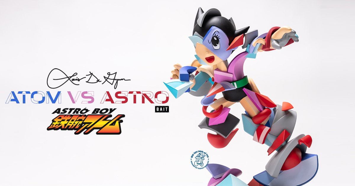 ATOM Vs ASTRO by Louis De Guzman x Astro Boy x BAIT Worldwide Release