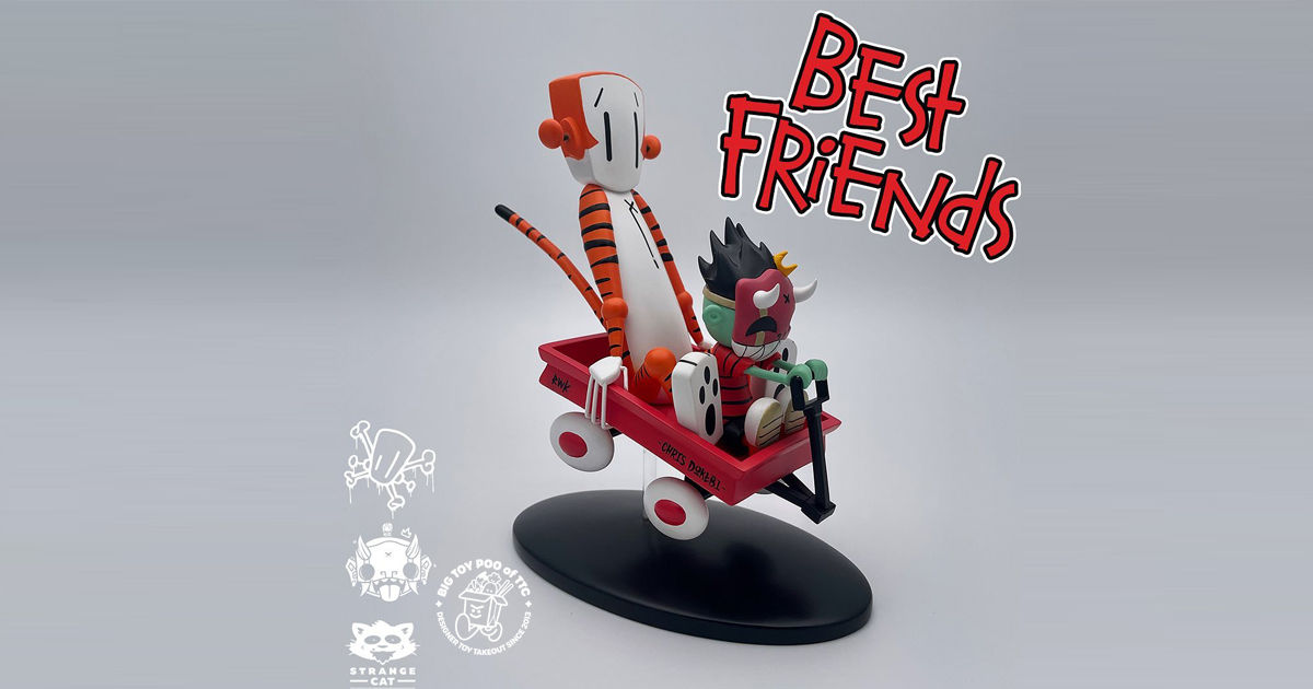 Best Friends by Chris RWK x Chris Dokebi x StrangeCat Toys