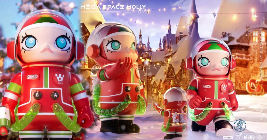 POP MART x Kenny Wong's Mega Space Molly: Christmas - The Toy