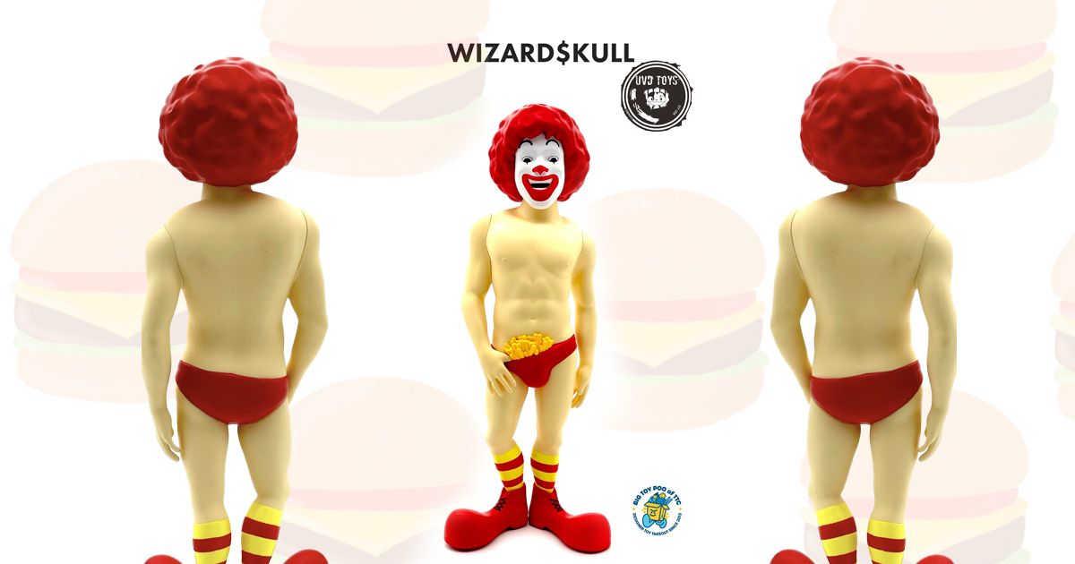 Wizard Skull x UVD Toys Sexy Ronald Online Release - The Toy Chronicle