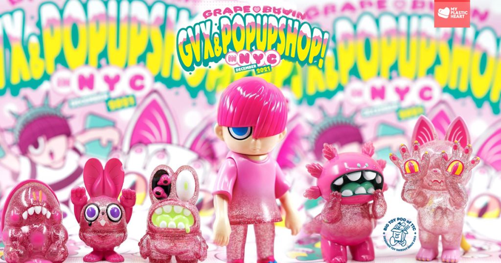 Grape Brain x myplasticheart present GVX & POPUPSHOP NYC - The Toy 