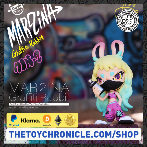 Mon2 The Graffiti Rabbit Series 1 by MAR2INA x Devil Toys-ttc