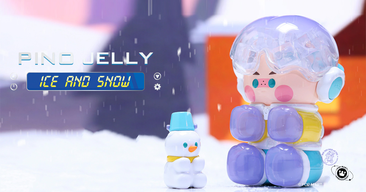 POP MART Pino Jelly Ice And Snow - The Toy Chronicle