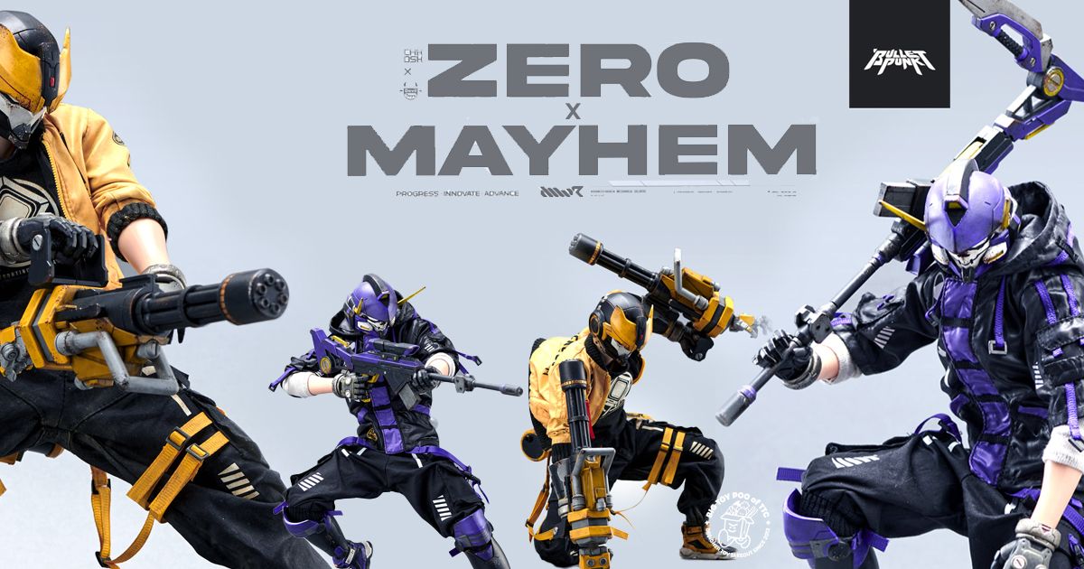 Devil Toys x Chk Dsk x Quiccs Presents MWR MAYHEM and ZERO - The Toy  Chronicle