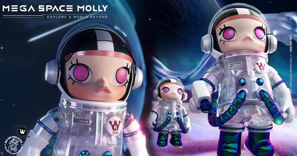 INSTINCTOY x POP MART x Kenny Wong's MEGA SPACE MOLLY - The Toy 
