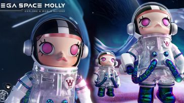 Instinctoy Kennyswork Space Molly 2018 Log-on Glow in The Dark version Soymilk 