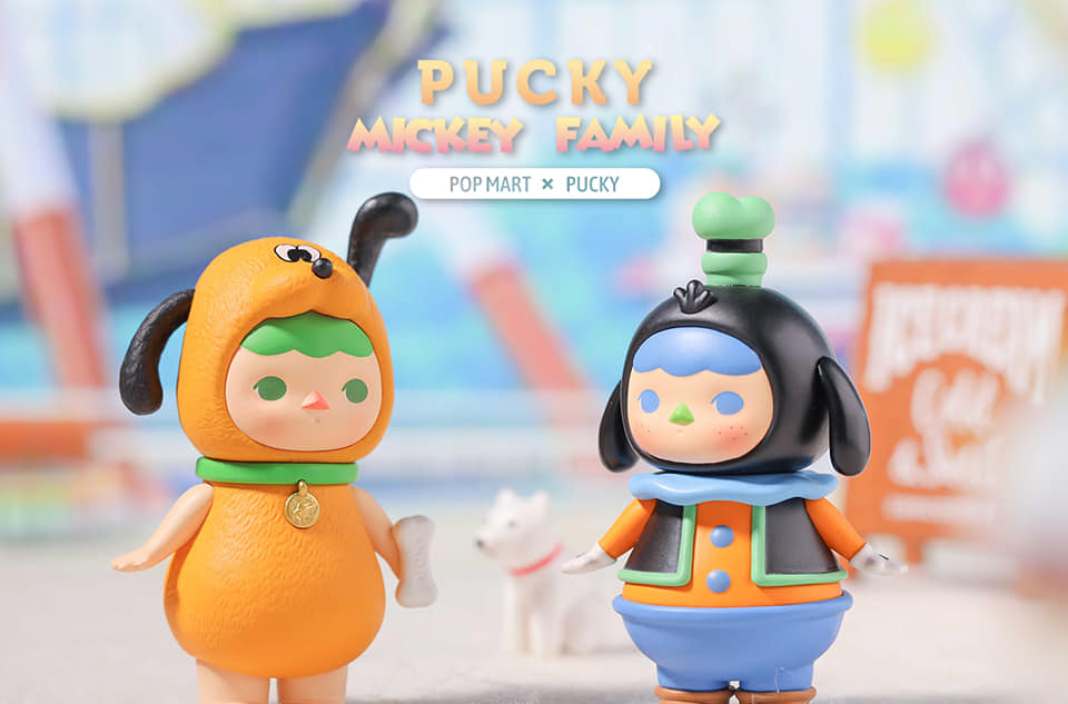 Details about   Pop Mart Pucky Mickey Family Blind Box*1 