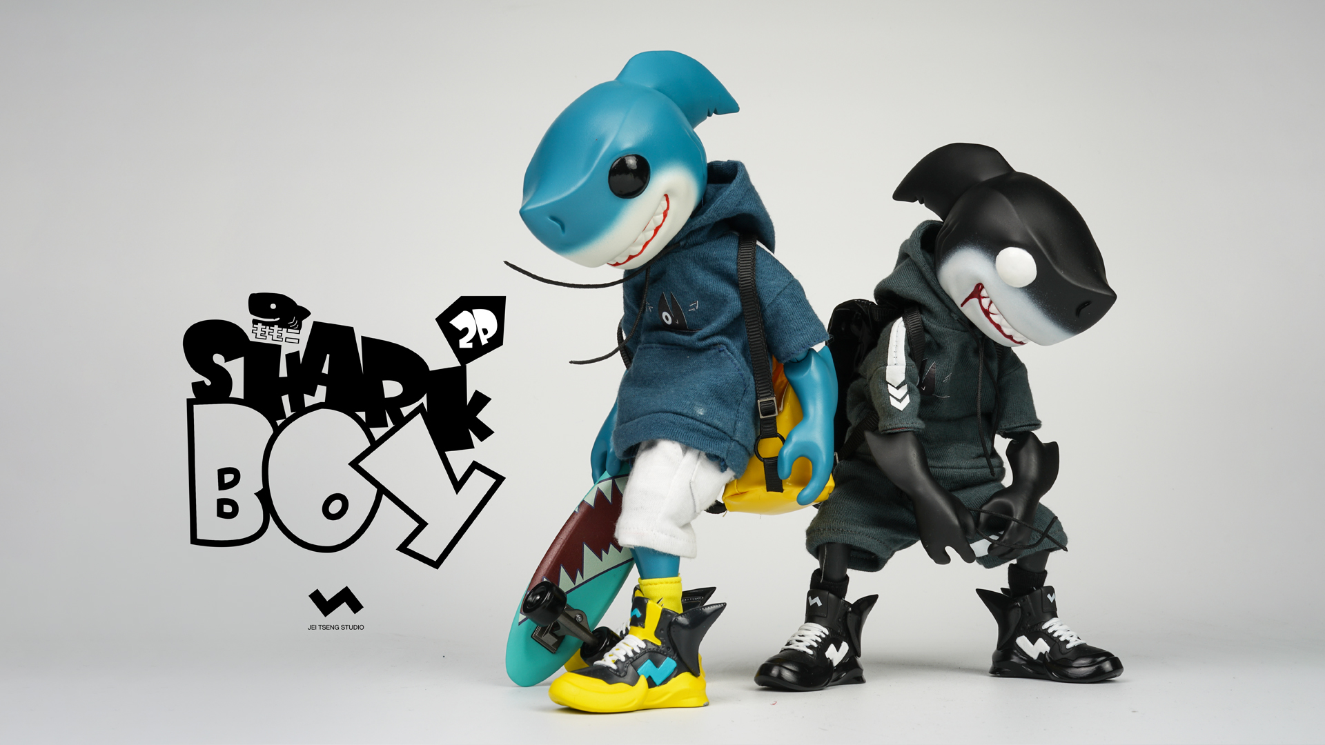 Shark Boy 2GO Series by JT Studio x Momoco Studio - The Toy Chronicle