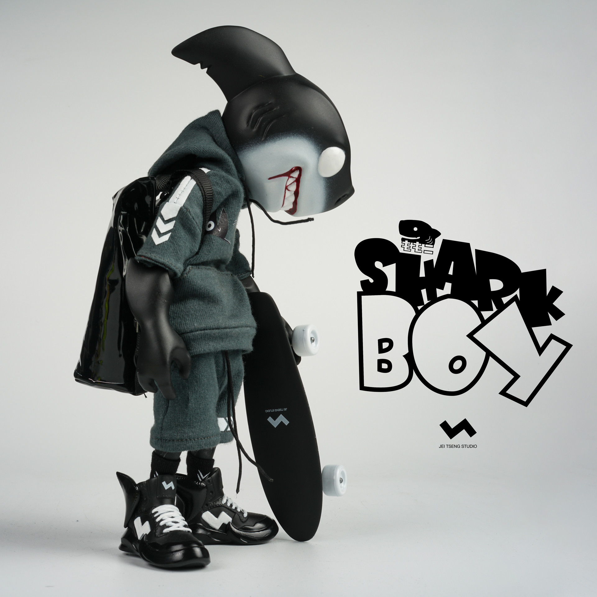 Shark Boy 8″ 2GO シャークボーイ JTスタジオ モモコ agiletaste.com