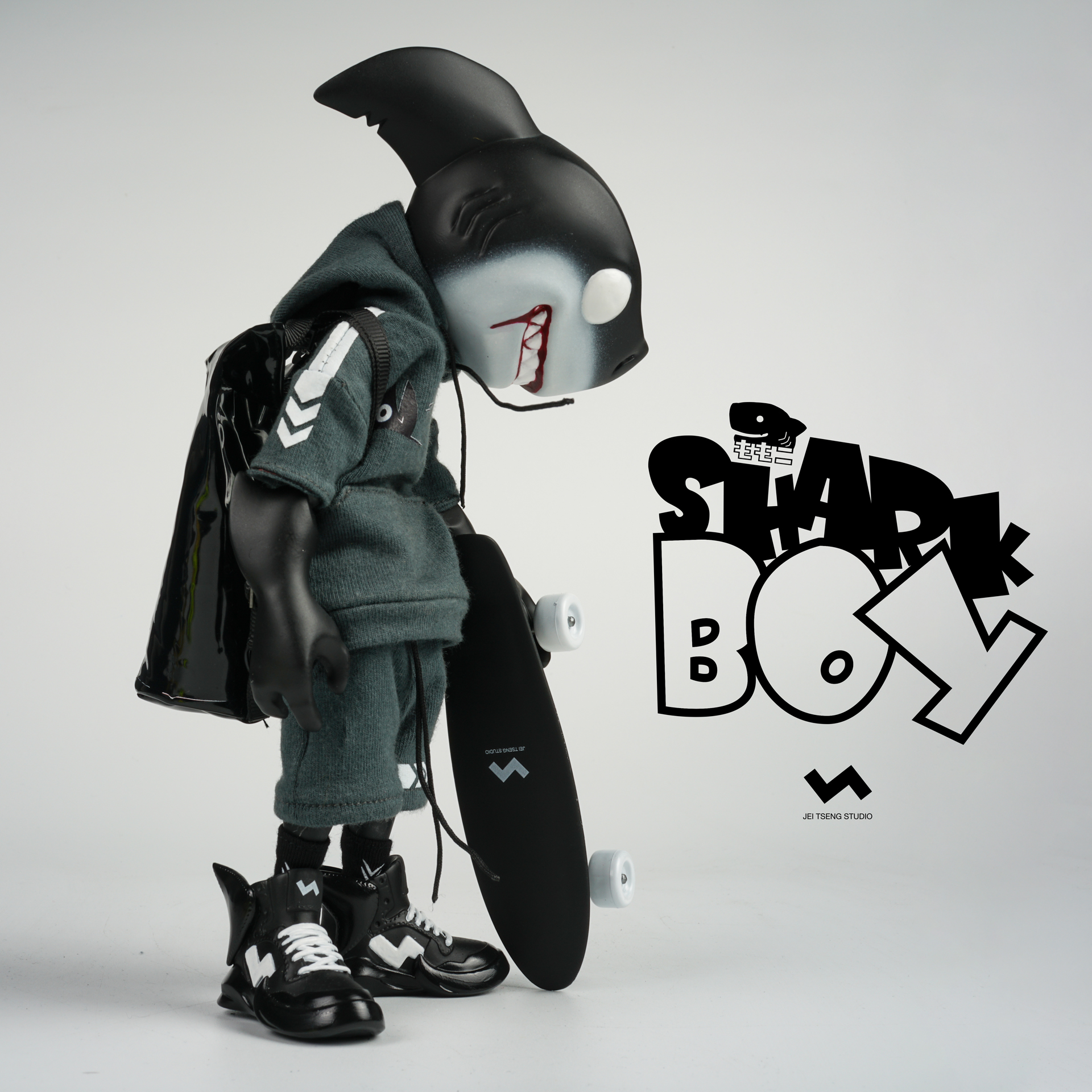 Shark Boy 2GO Series by JT Studio x Momoco Studio - The Toy Chronicle