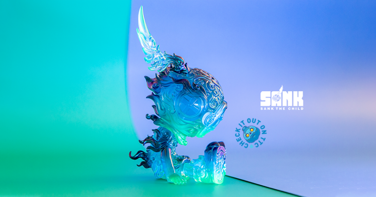 Good Night Fire - Blue Flame Edition by Sank Toys-featured