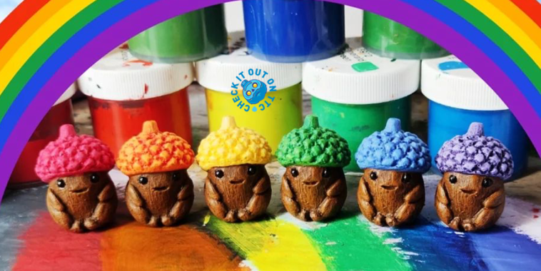 rach-makes-LGBTQ mental health charity Mind Out-toyconuk-featured