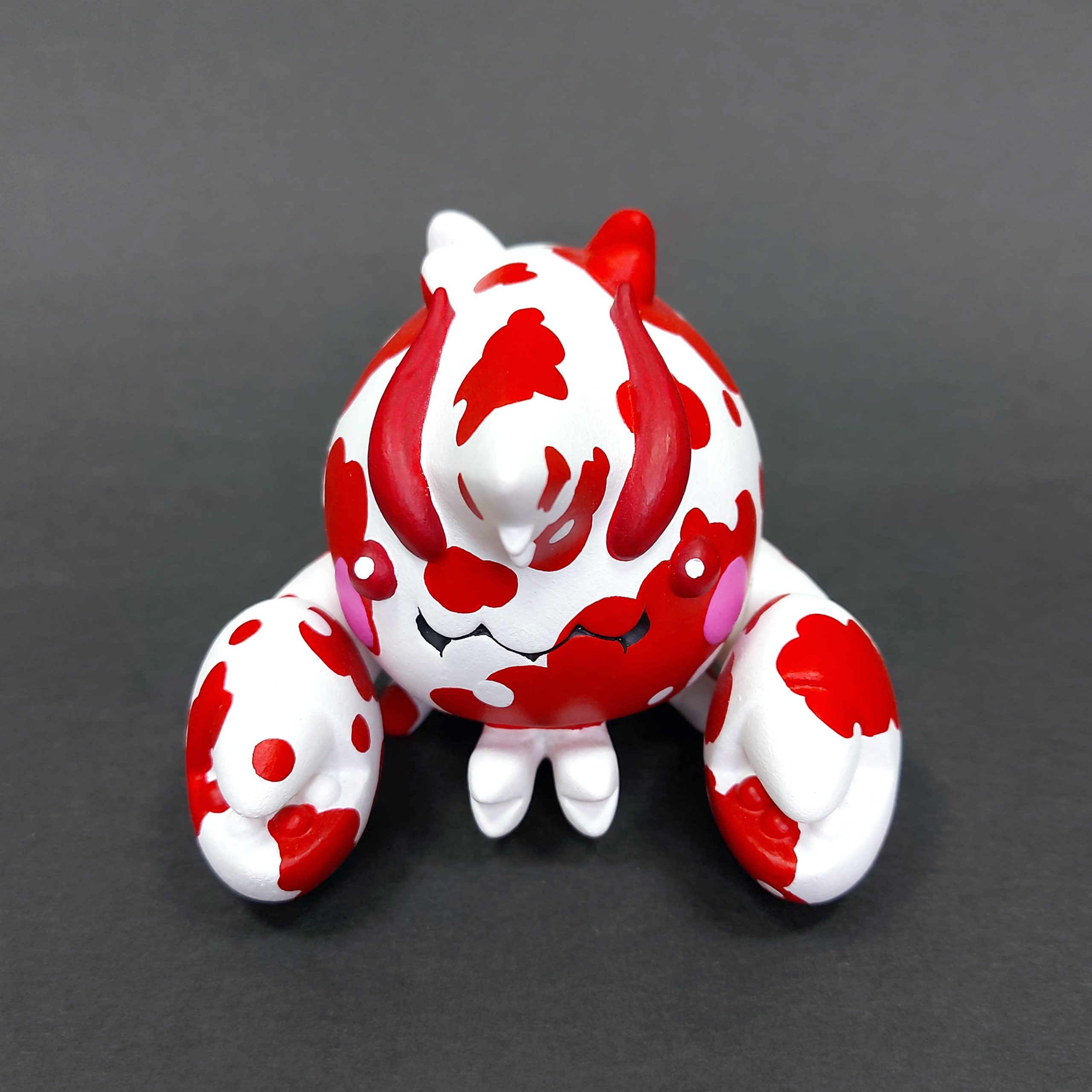 BBO Red Ball Hinomaru Edition by BigClawx x 78Jo - The Toy Chronicle