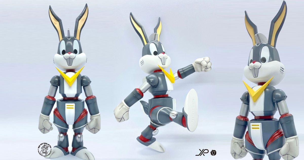 JPX x Looney Tunes x Kenth Toy Works Presents Bugs Bunny Robo