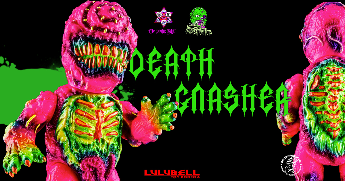 The Death Gnasher: Predator Vision by Miscreation Toys x The 