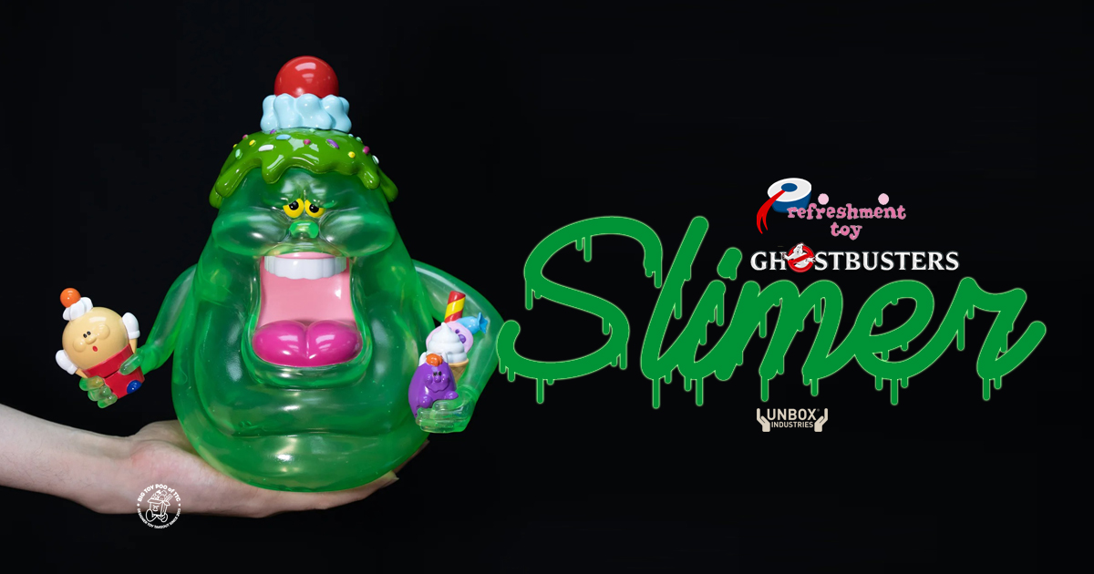 GHOSTBUSTERS SLIMER TRANSLUCENT Edition By Aya Cupcake REFRESHMENT 