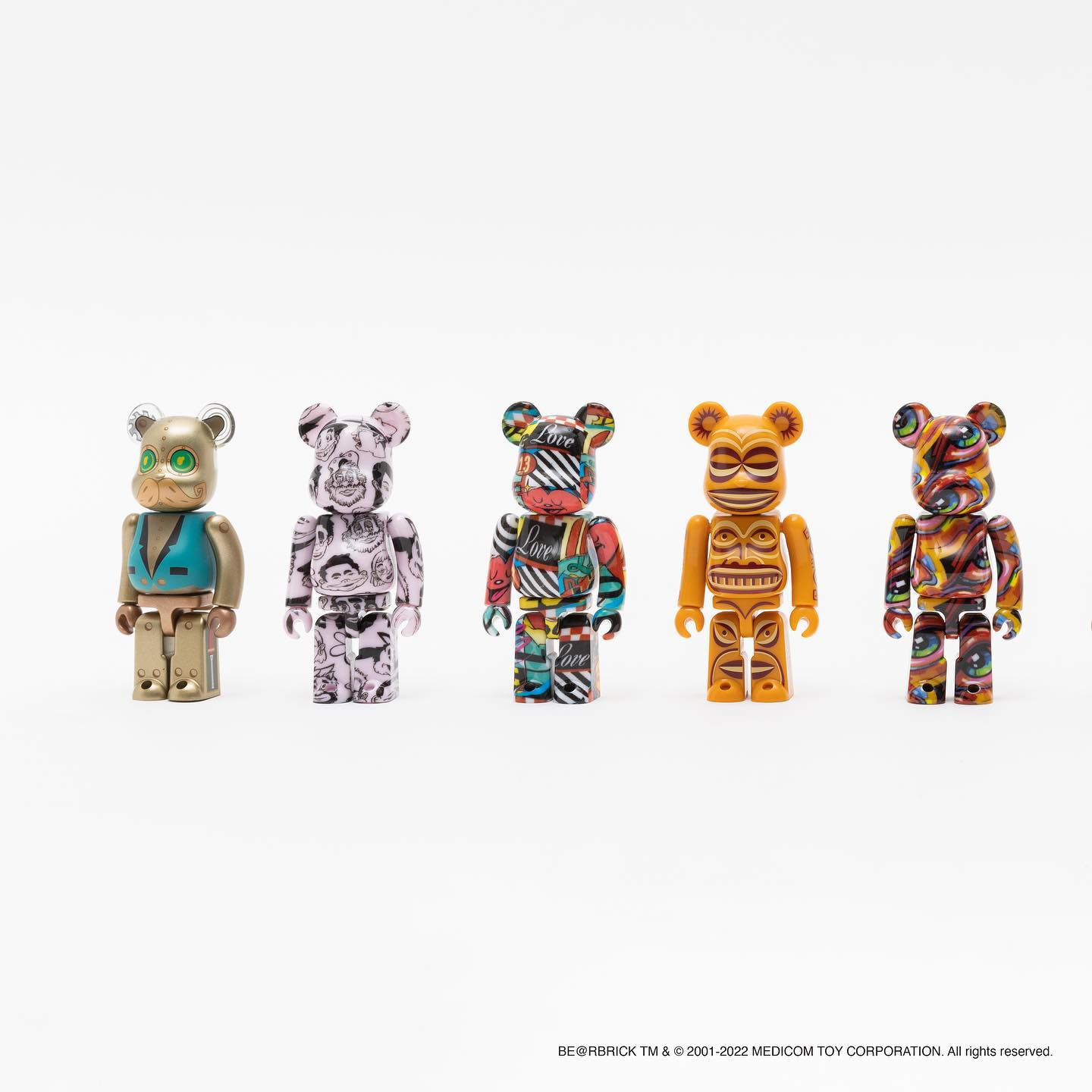 solebox - New artist-themed Bearbricks from Medicom Toys just