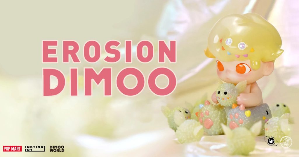DIMOO x INSTINCTOY EROSION DIMOO popmartおもちゃ/ぬいぐるみ