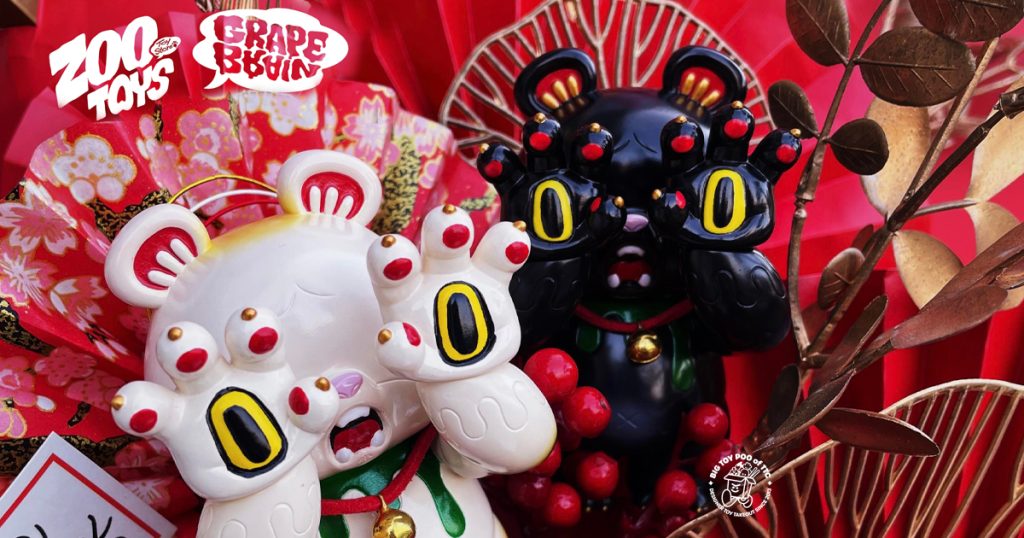 ZOO BEAR Lucky Cat Editions ZOO Toys x Boxday Gallery Exclusive by 