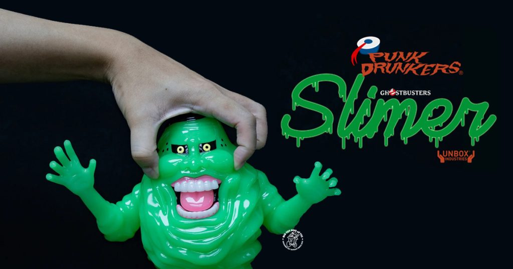 PUNK DRUNKERS x Unbox Industries GHOSTBUSTERS GLOW SLIMER SPECIAL