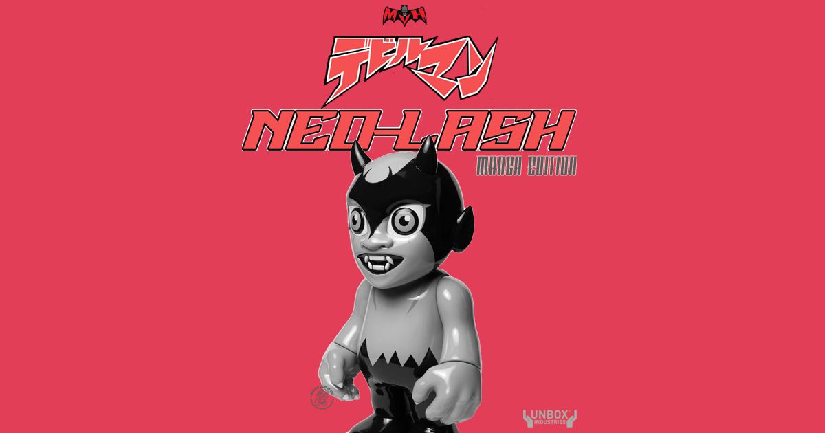 Mutant Vinyl Hardcore x Unbox Industries Presents NEO-LASH DEVILMAN MANGA  Edition - The Toy Chronicle