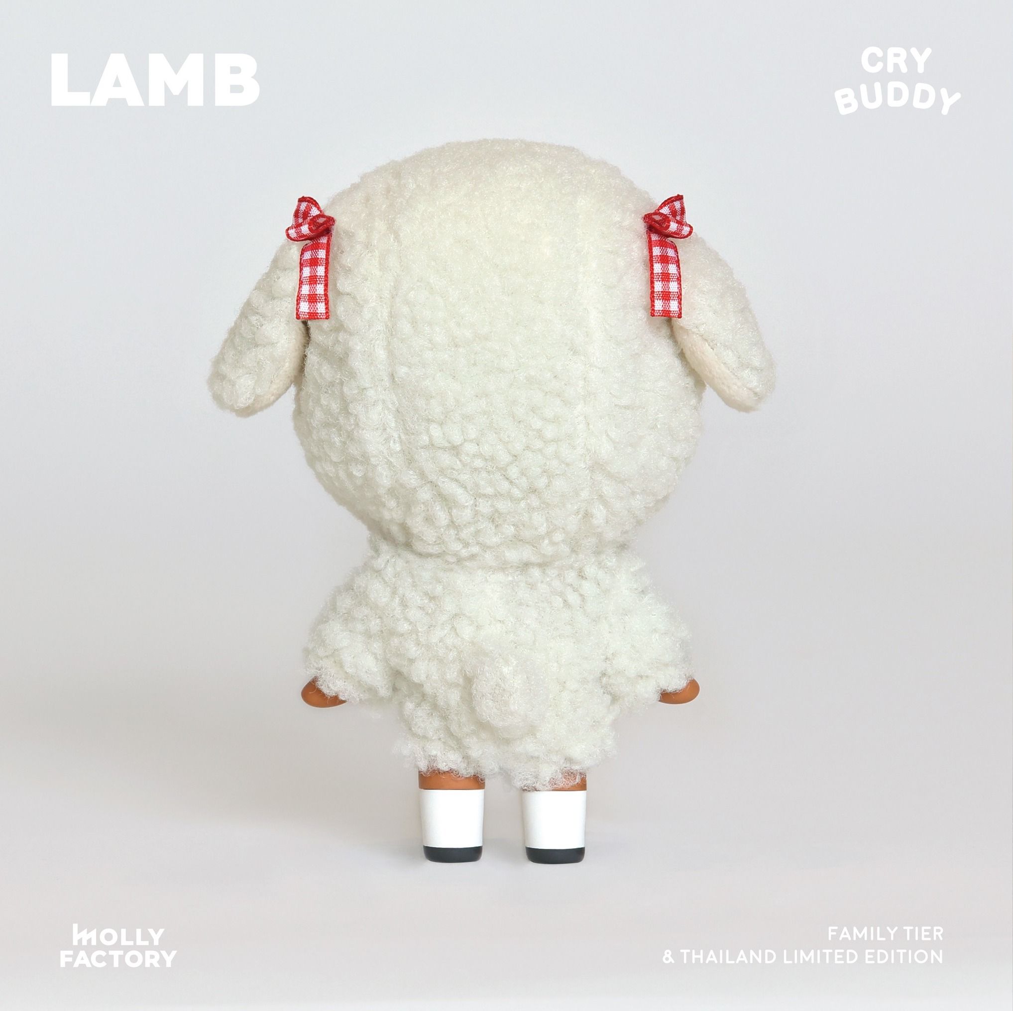 Molly Yllom of Molly Factory x Trendy Gallery Presents Crybaby Crybuddy –  Little Lamb Edition - The Toy Chronicle