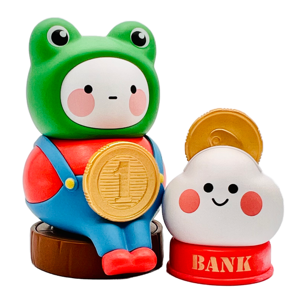 frog-piggy-bank-vintage-zakka-bobo-coco-popmart-ttc