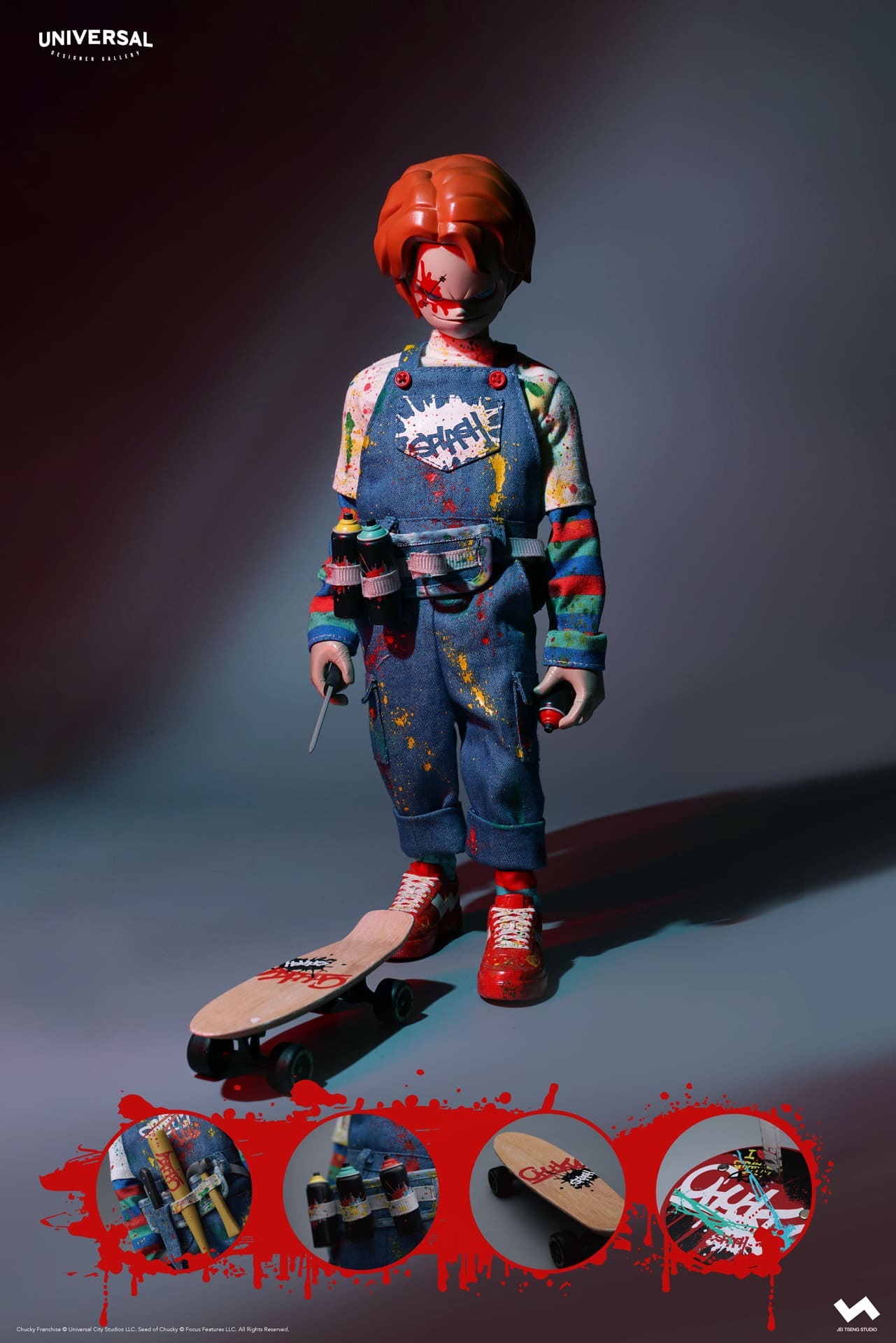 JT Studio x Universal Presents Child's Play CHUCKY - The Toy Chronicle