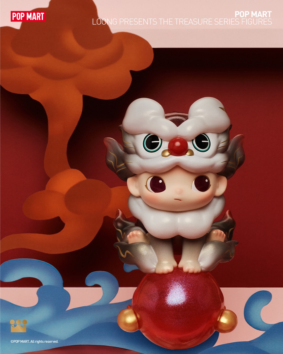 POP MART x Loong Presents the Treasure Blind Box Series - The Toy Chronicle