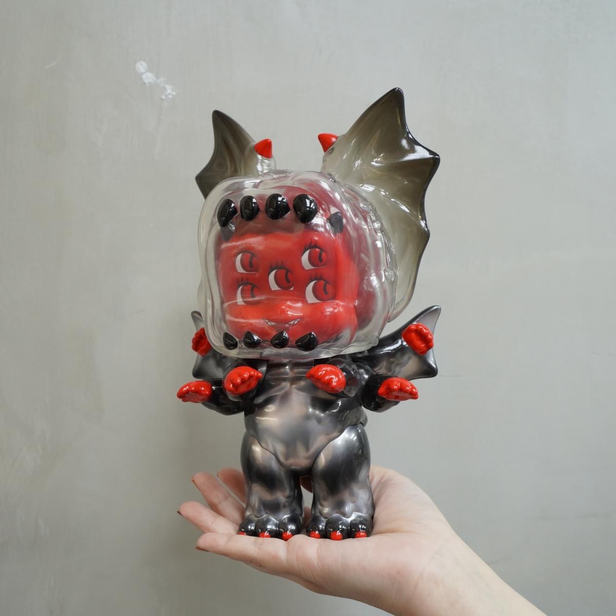 MUTANT VINYL HARDCORE x ABAO x Unbox Industries Presents FREAK BABI Red n  Black Edition Worldwide Release - The Toy Chronicle